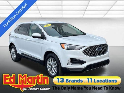 Oxford White 2024 Ford Edge SEL