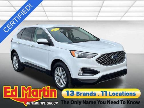 Oxford White 2024 Ford Edge SEL