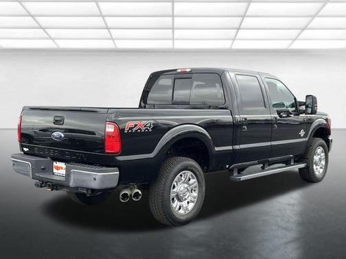 Black 2012 Ford F-350 Lariat