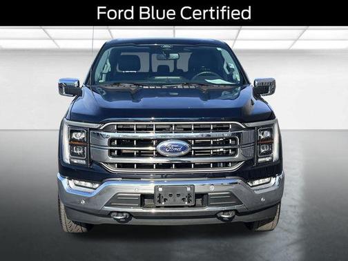 Antimatter Blue Metallic 2022 Ford F-150 Lariat