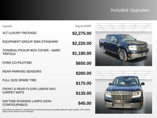 Shadow Black 2024 Ford Maverick XLT