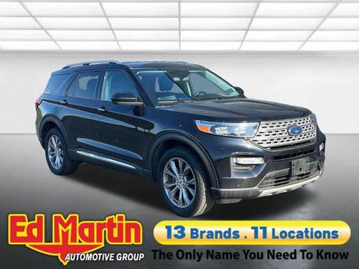 Agate Black Metallic 2022 Ford Explorer Limited