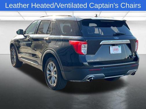 Agate Black Metallic 2022 Ford Explorer Limited