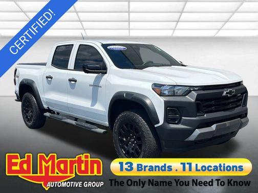 Summit White 2023 Chevrolet Colorado Trail Boss