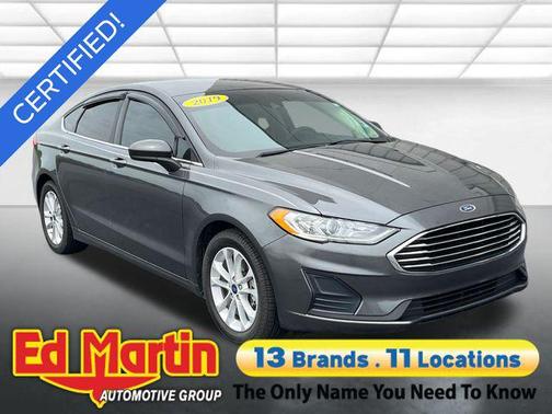 Magnetic Metallic 2019 Ford Fusion SE