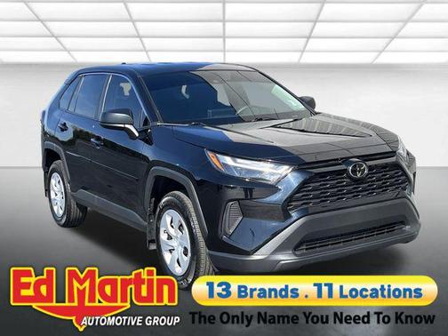 Midnight Black Metallic 2025 Toyota RAV4 LE