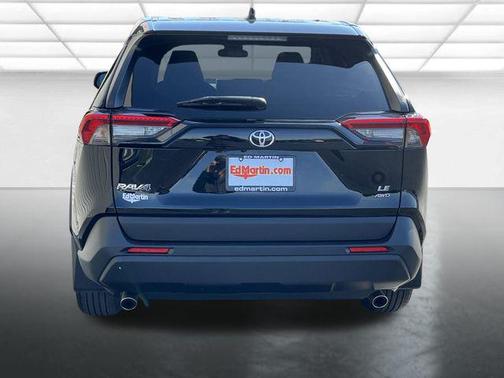 Midnight Black Metallic 2025 Toyota RAV4 LE