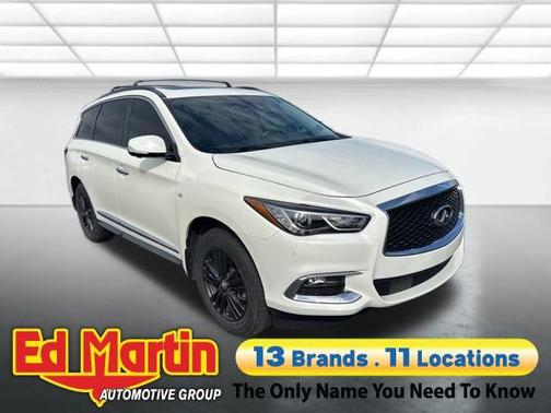 Majestic White 2020 INFINITI QX60 Luxe