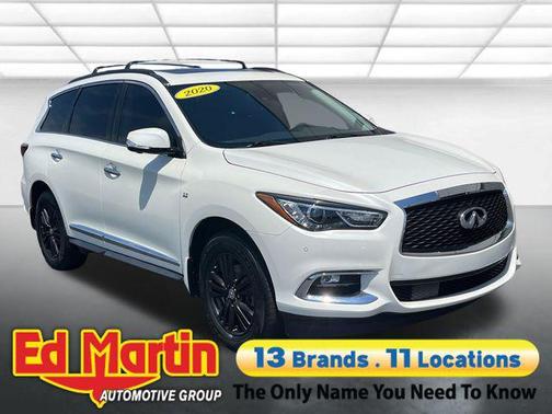 Majestic White 2020 INFINITI QX60 Luxe