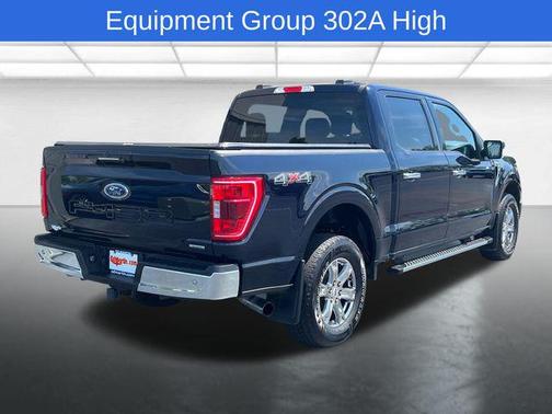 Antimatter Blue Metallic 2021 Ford F-150 XLT