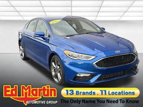 Lightning Blue 2017 Ford Fusion Sport