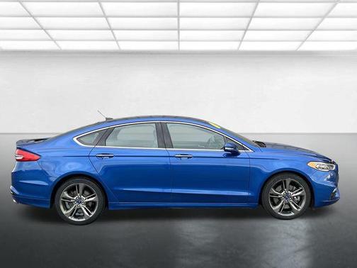 Lightning Blue 2017 Ford Fusion Sport