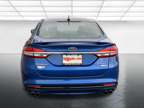 Lightning Blue 2017 Ford Fusion Sport