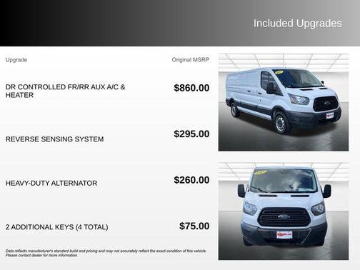 Oxford White 2017 Ford Transit-250 Base