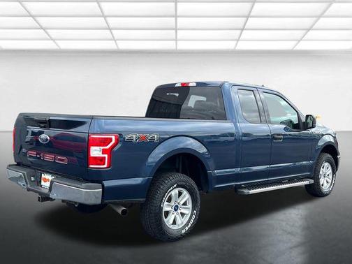 Blue 2020 Ford F-150 XLT