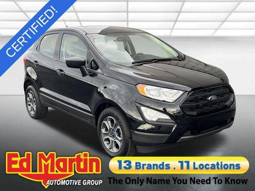 Shadow Black 2021 Ford EcoSport S