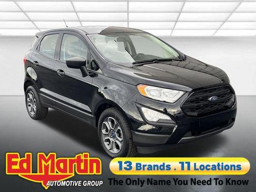 Shadow Black 2021 Ford EcoSport S
