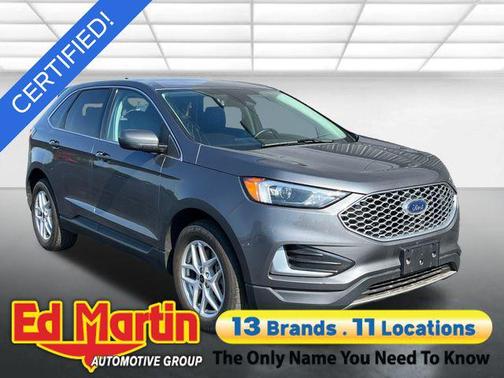Gray Metallic 2023 Ford Edge SEL