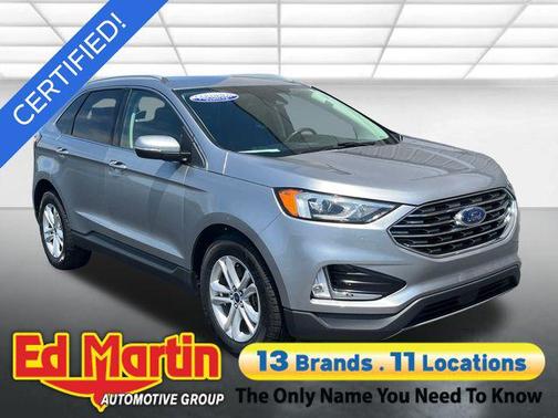 Silver Metallic 2020 Ford Edge SEL