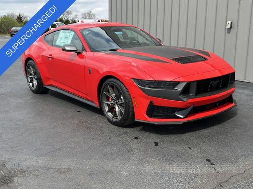 Race Red 2025 Ford Mustang Dark Horse Fastback