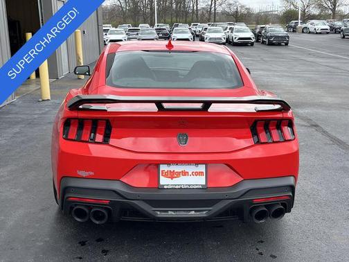 Race Red 2025 Ford Mustang Dark Horse Fastback