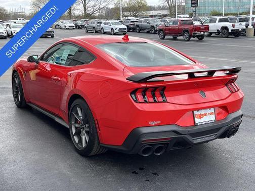 Race Red 2025 Ford Mustang Dark Horse Fastback