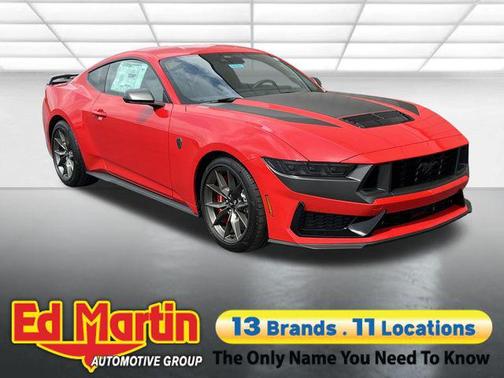 Race Red 2025 Ford Mustang Dark Horse Fastback