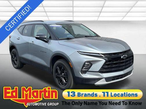 Sterling Gray Metallic 2024 Chevrolet Blazer 3LT