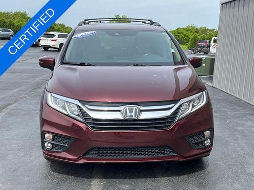 Deep Scarlet Pearl 2019 Honda Odyssey EX-L