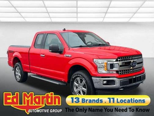 Race Red 2019 Ford F-150 XLT