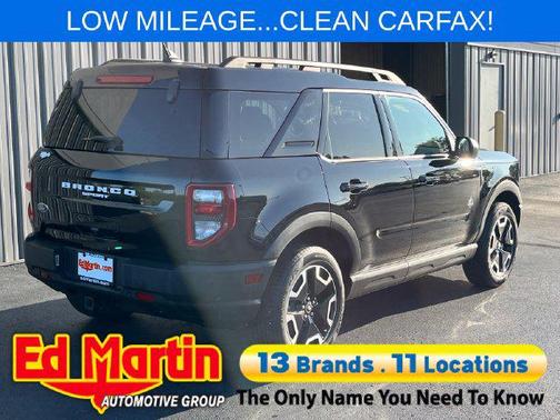 Shadow Black 2022 Ford Bronco Sport Outer Banks