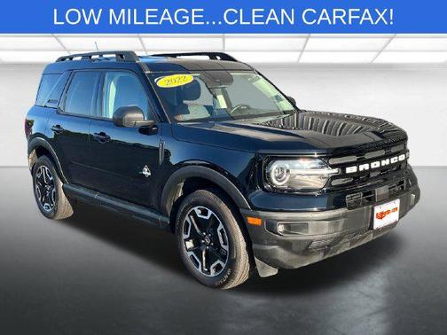 Shadow Black 2022 Ford Bronco Sport Outer Banks
