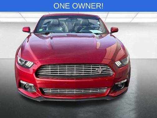 Ruby Red 2017 Ford Mustang EcoBoost Premium