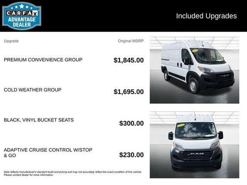 Bright White Clearcoat 2025 RAM ProMaster 1500 Base