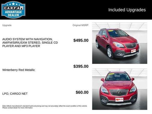 Winterberry Red Metallic 2016 Buick Encore Convenience