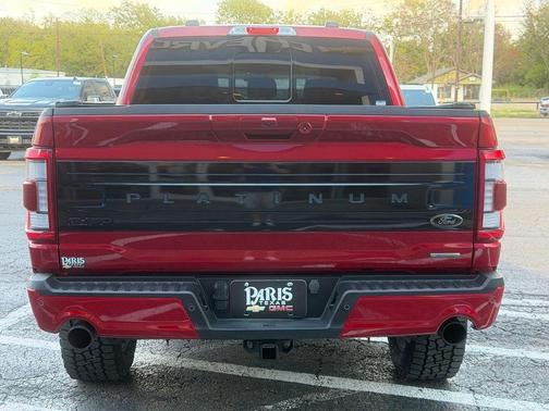 Rapid Red Metallic Tinted Clearcoat 2023 Ford F-150 Platinum