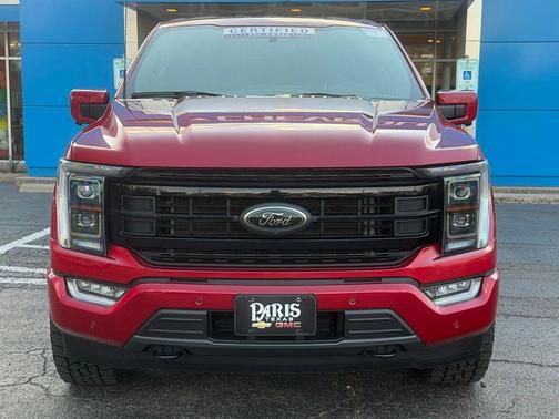 Rapid Red Metallic Tinted Clearcoat 2023 Ford F-150 Platinum