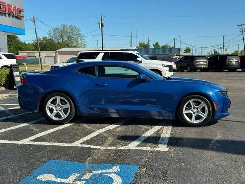 Riverside Blue Metallic 2021 Chevrolet Camaro 1LT