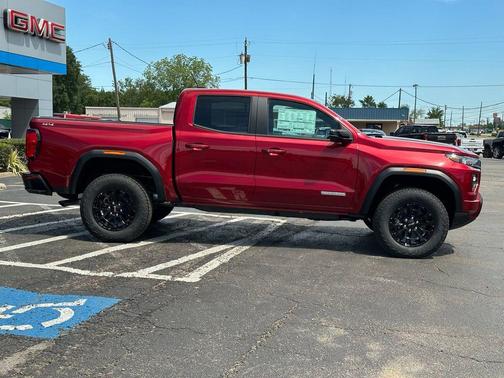 Volcanic Red Tintcoat 2026 GMC Canyon Elevation