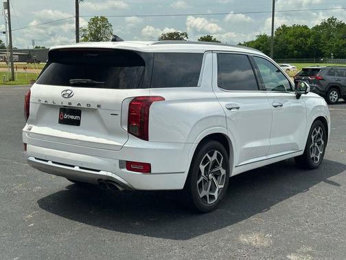 Hyper White 2021 Hyundai PALISADE Calligraphy