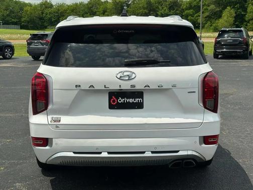 Hyper White 2021 Hyundai PALISADE Calligraphy