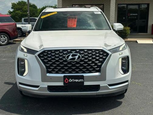 Hyper White 2021 Hyundai PALISADE Calligraphy