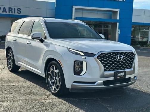 Hyper White 2021 Hyundai PALISADE Calligraphy
