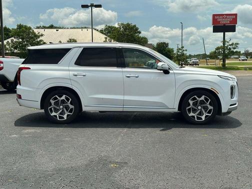 Hyper White 2021 Hyundai PALISADE Calligraphy