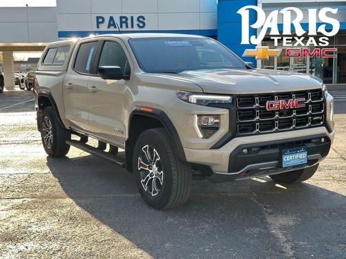 Desert Sand Metallic 2024 GMC Canyon AT4