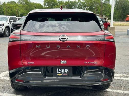 Scarlet Ember Tintcoat 2025 Nissan Murano Platinum