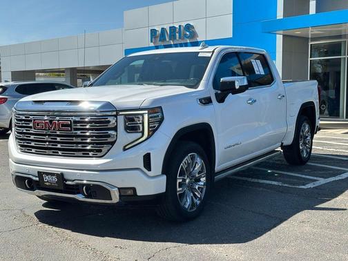 White Frost Tricoat 2023 GMC Sierra 1500 Denali