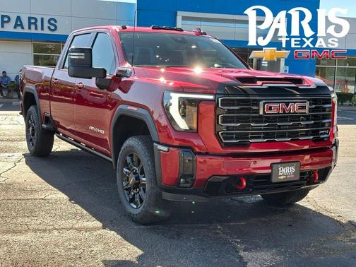 Volcanic Red Tintcoat 2026 GMC Sierra 2500 AT4