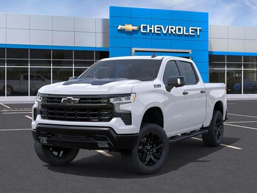 Summit White 2026 Chevrolet Silverado 1500 LT Trail Boss