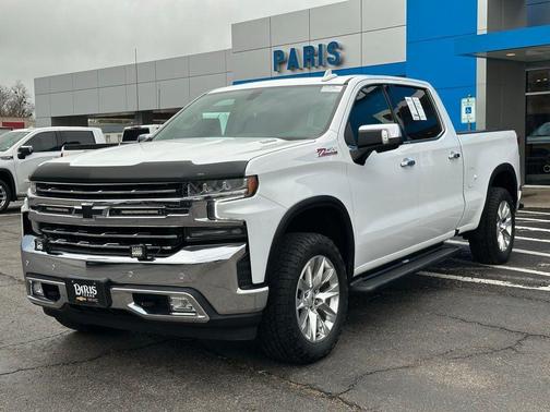 Summit White 2021 Chevrolet Silverado 1500 LTZ
